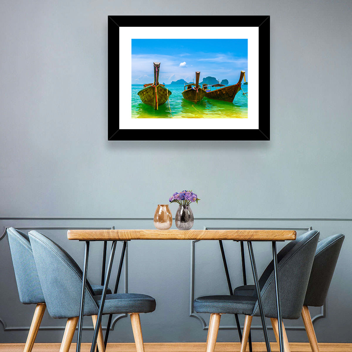 Tropical Paradise Resort Wall Art