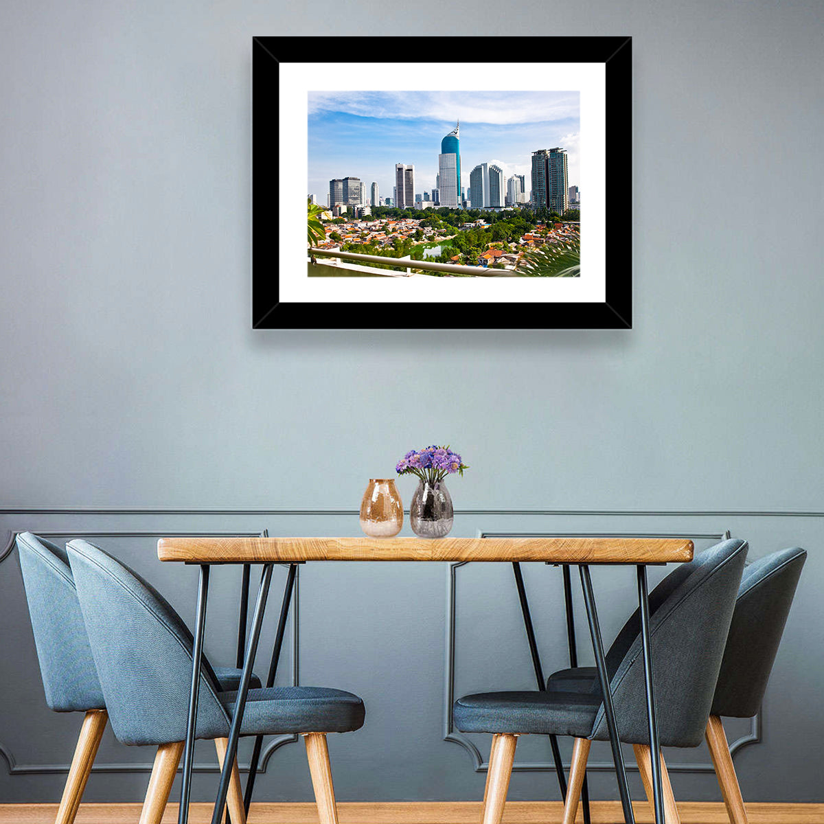 Jakarta City Wall Art