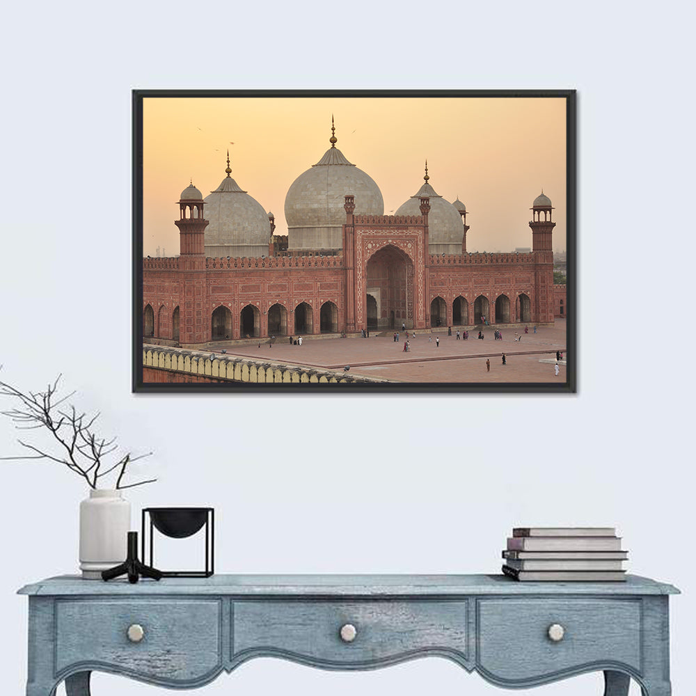 Badshahi Mosque Sunset Wall Art