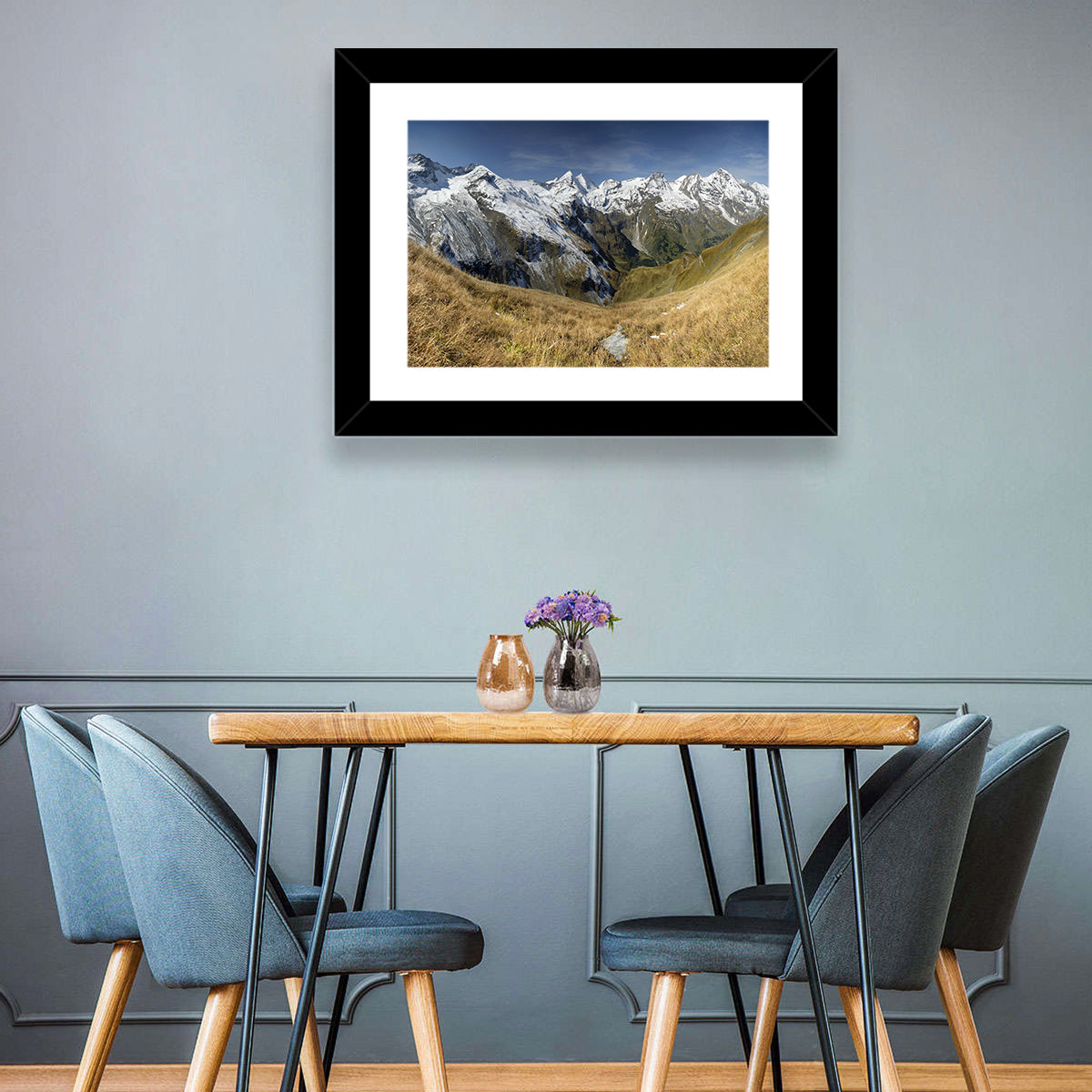 Alpine Mountainscape Wall Art