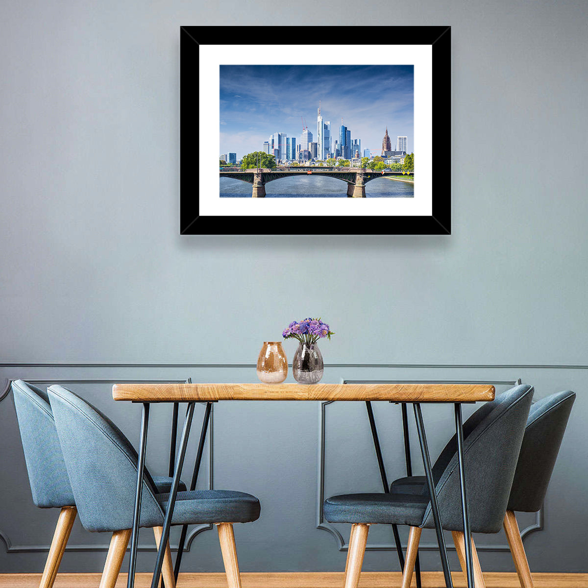 Frankfurt Skyline Wall Art