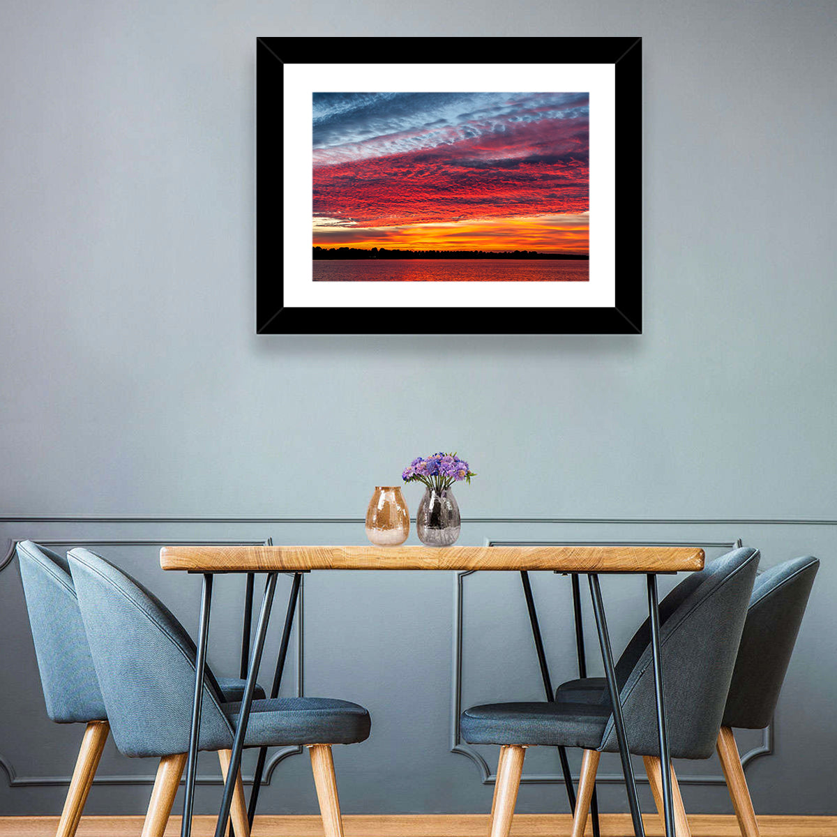 Lake Ijssel Sunset Wall Art
