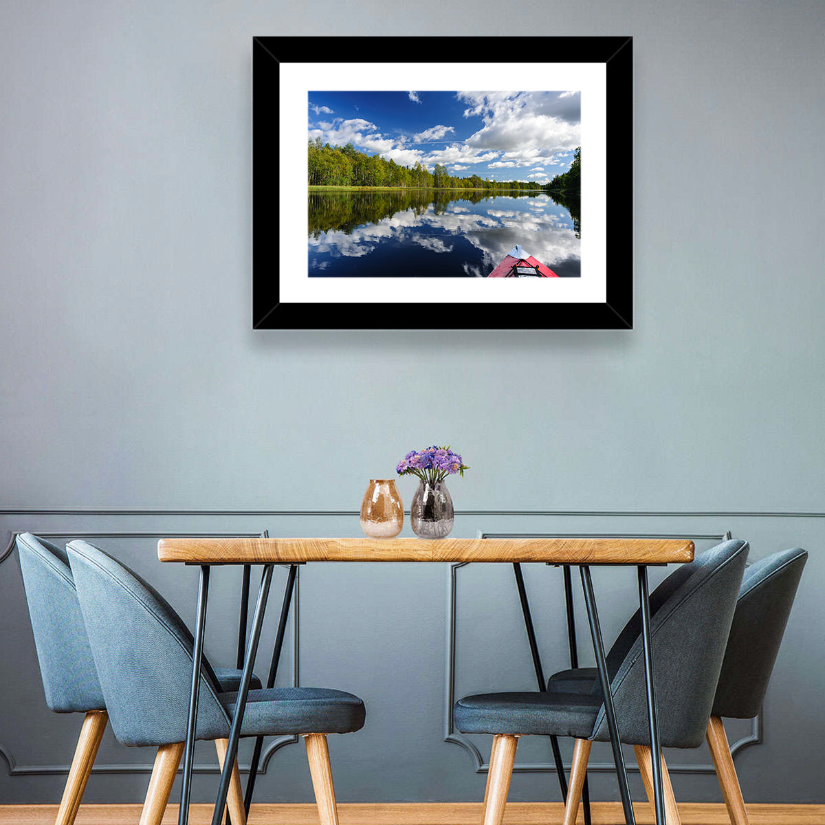 Kayaking In The Karelia Wall Art