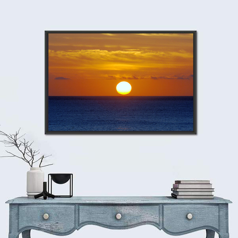 Pacific Ocean Sunrise Wall Art