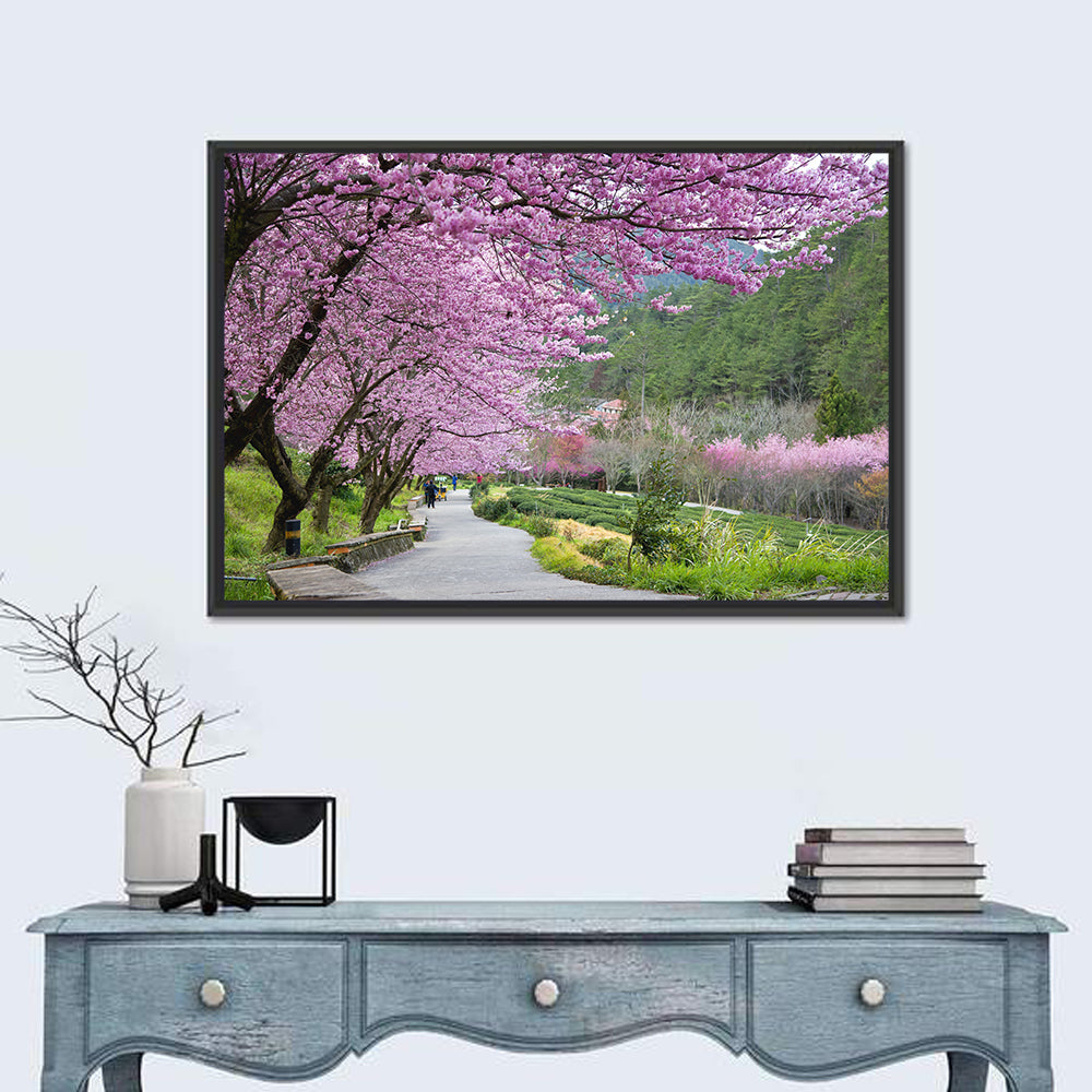 Sakura Garden Taiwan Wall Art