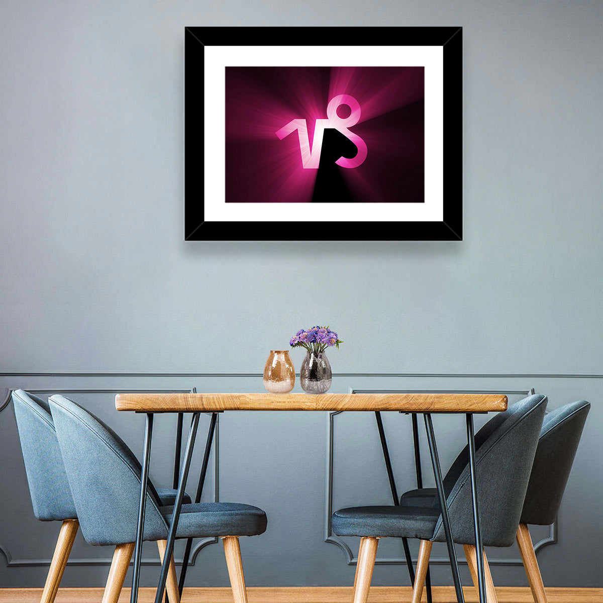 Capricorn Symbol Wall Art