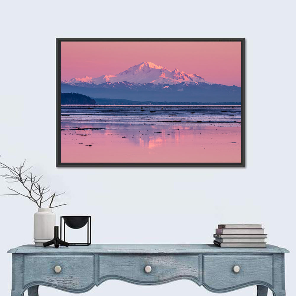 Mount Baker Sunset Wall Art