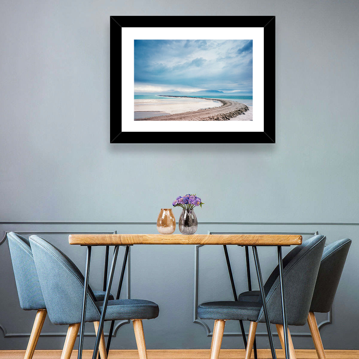 Dead Sea Coastline Wall Art