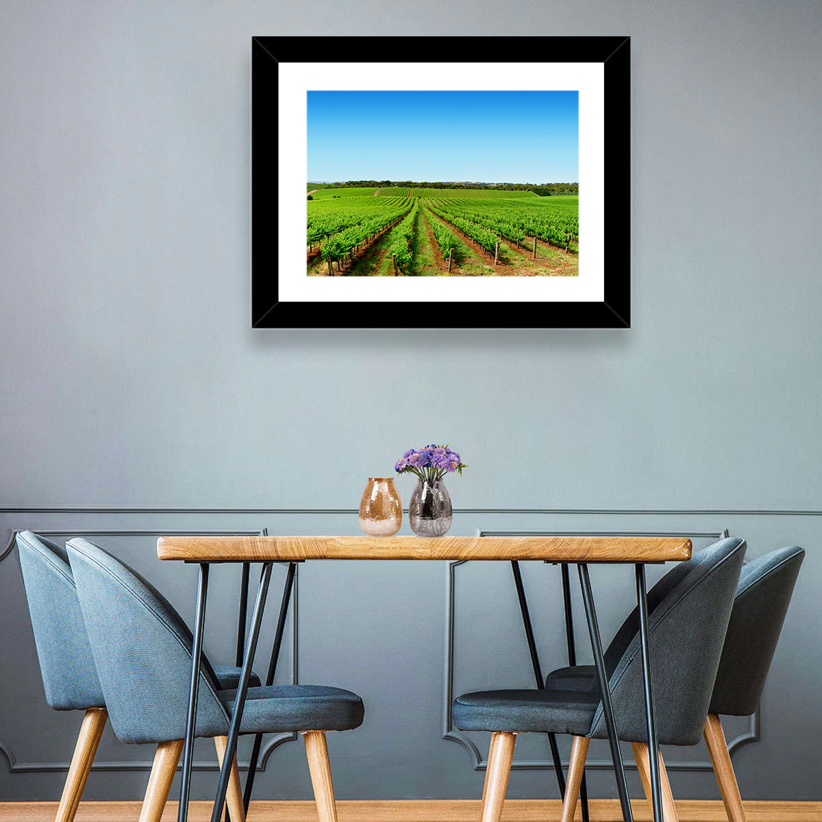 Vineyard Landscape Wall Art