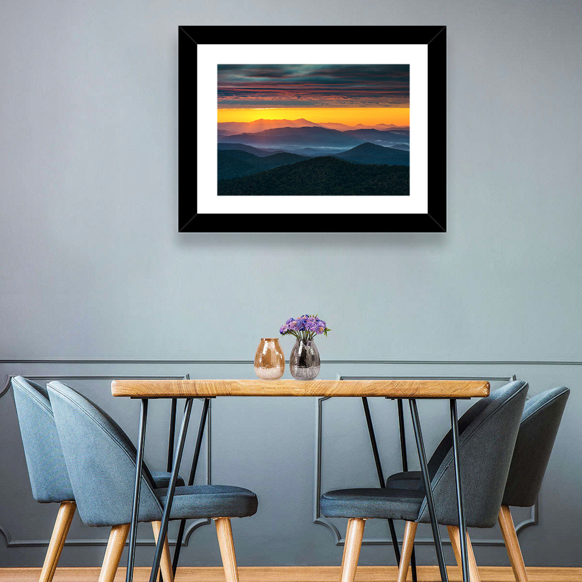 North Carolina Blue Ridge Sunrise Wall Art