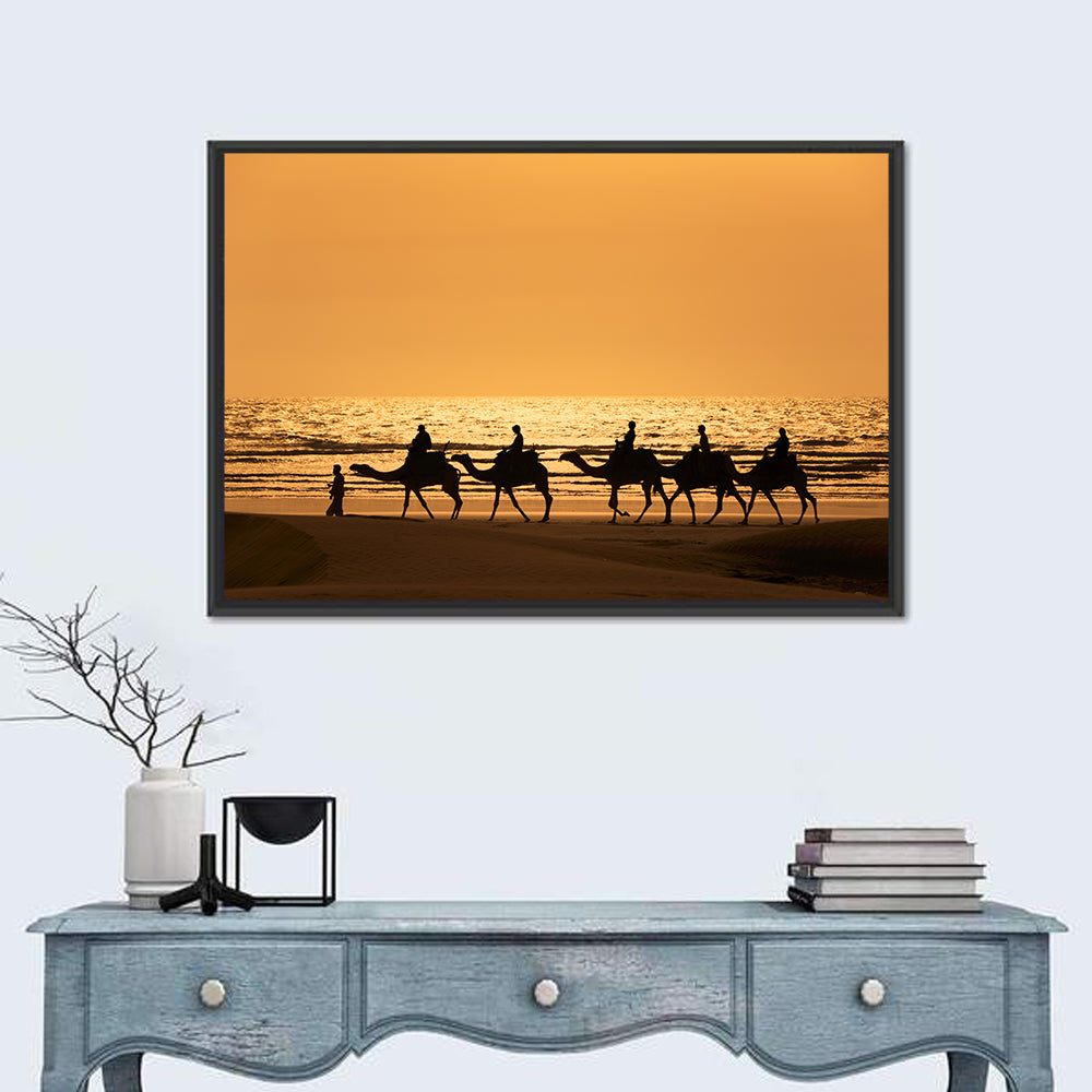 Camels Caravan Wall Art