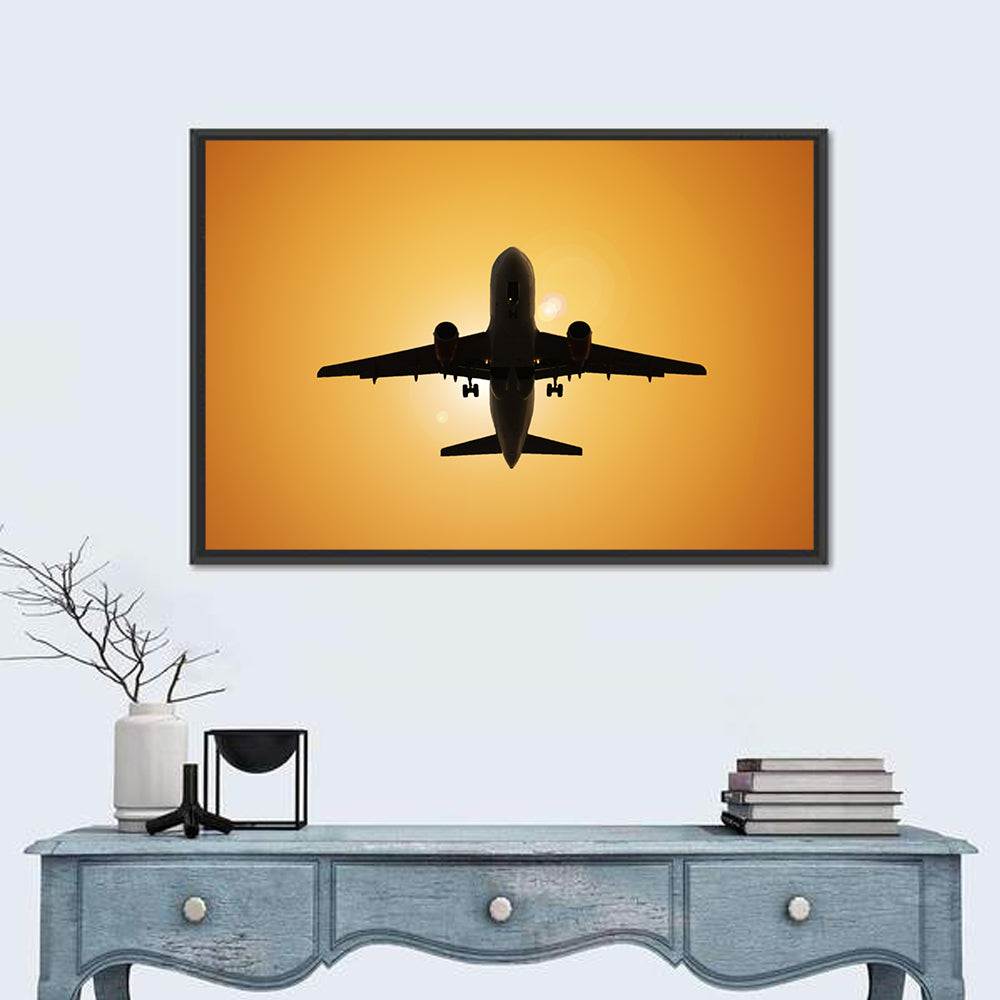 Airplane Takeoff Wall Art