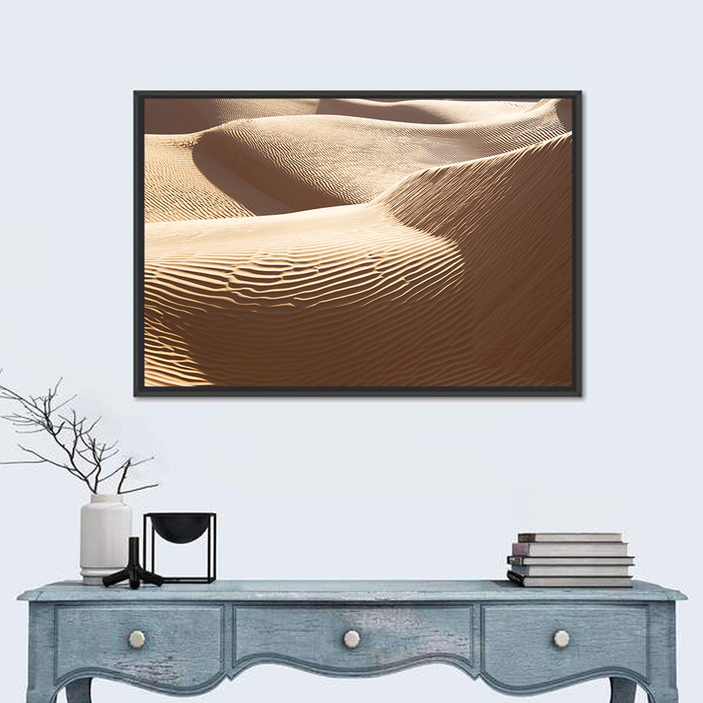 Sahara Desert Sand Dunes Wall Art