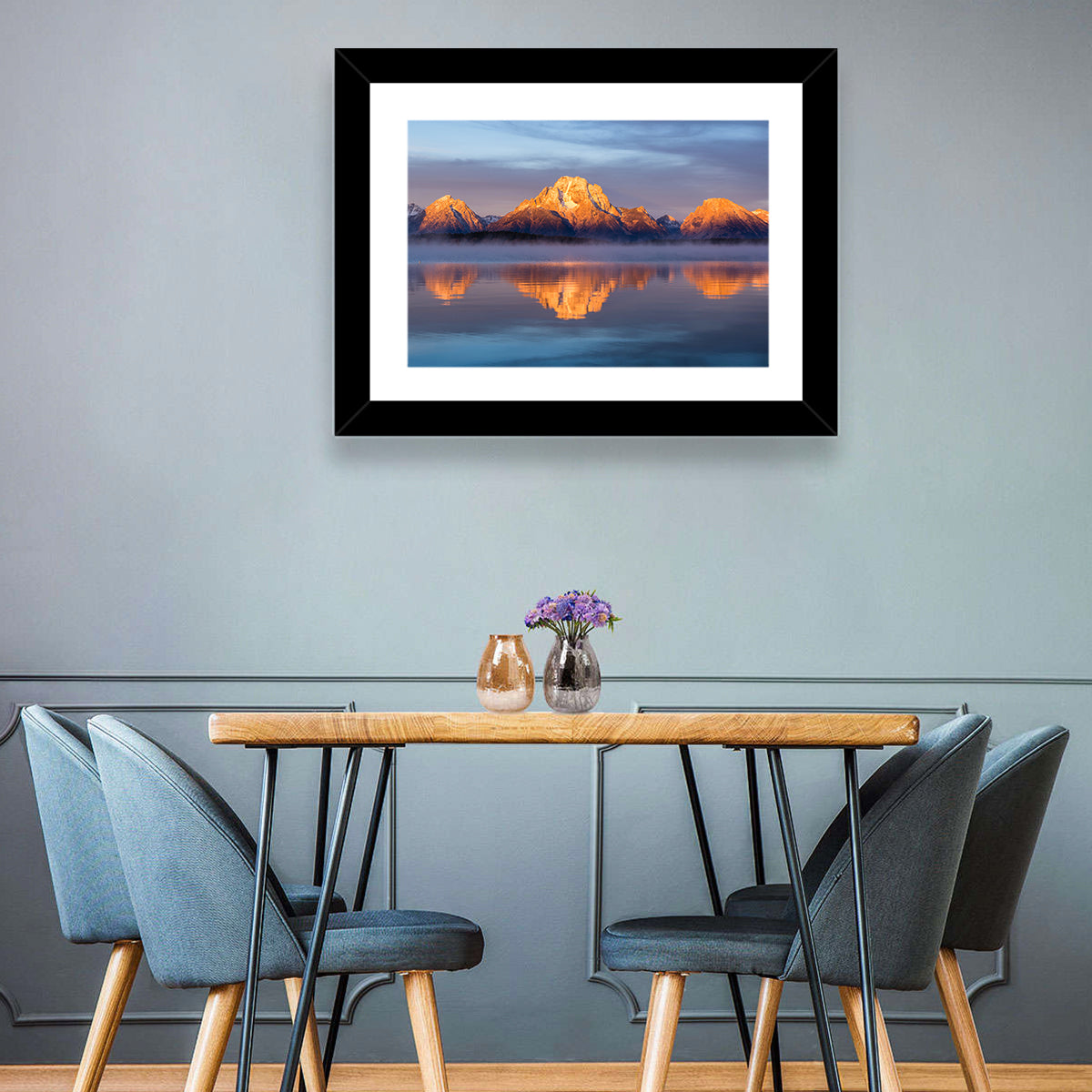 Mt. Moran & Jackson Lake Wall Art