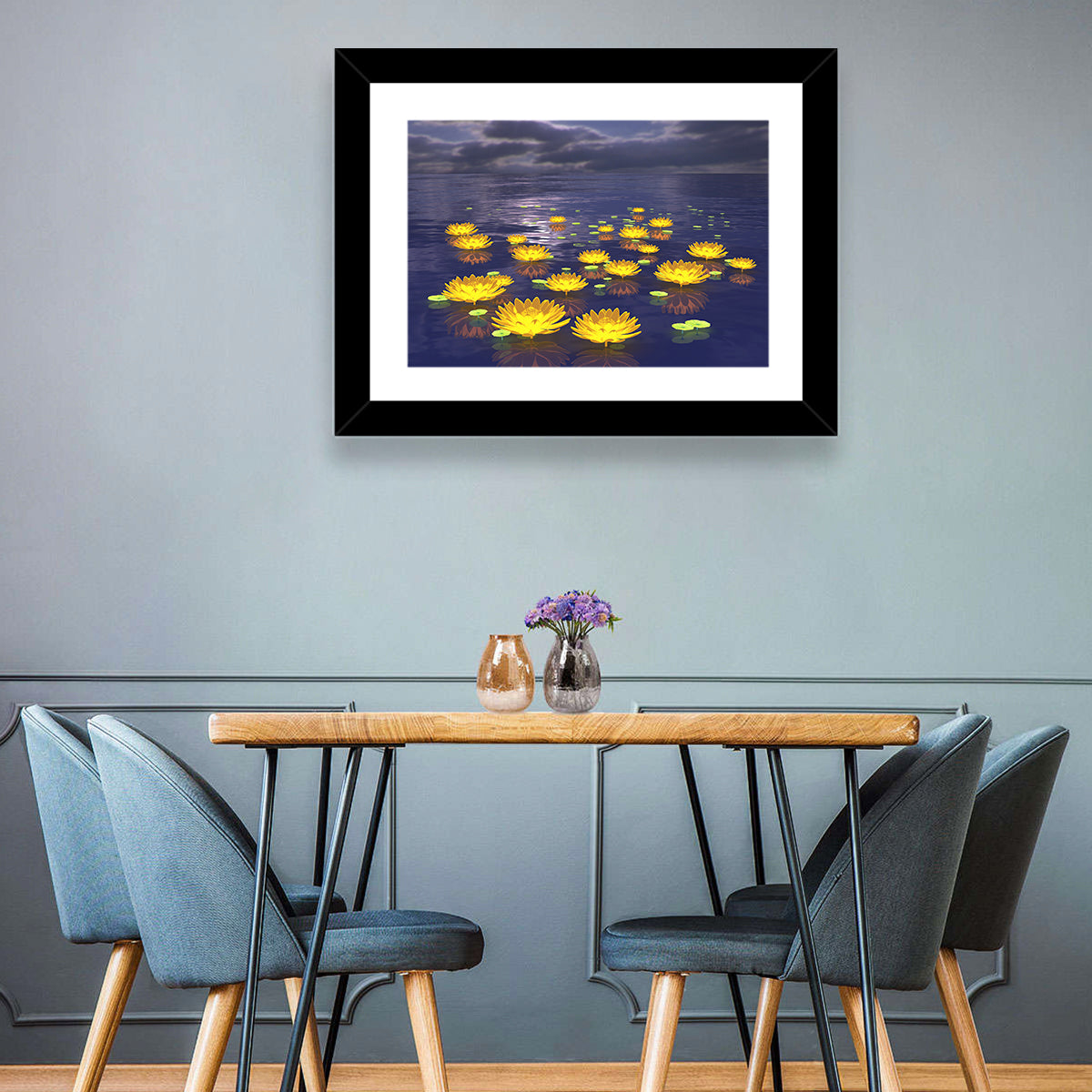 Floating Lotus Wall Art
