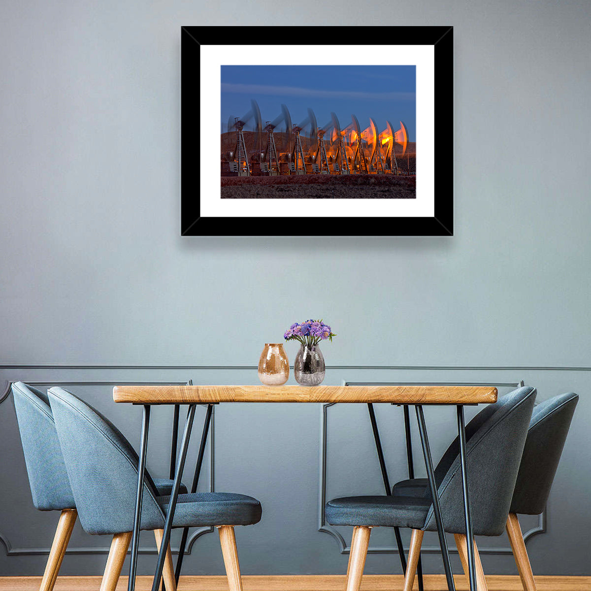Oil Pump Jack Wall Art