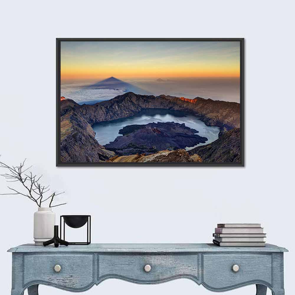 Mount Rinjani Sunrise Wall Art