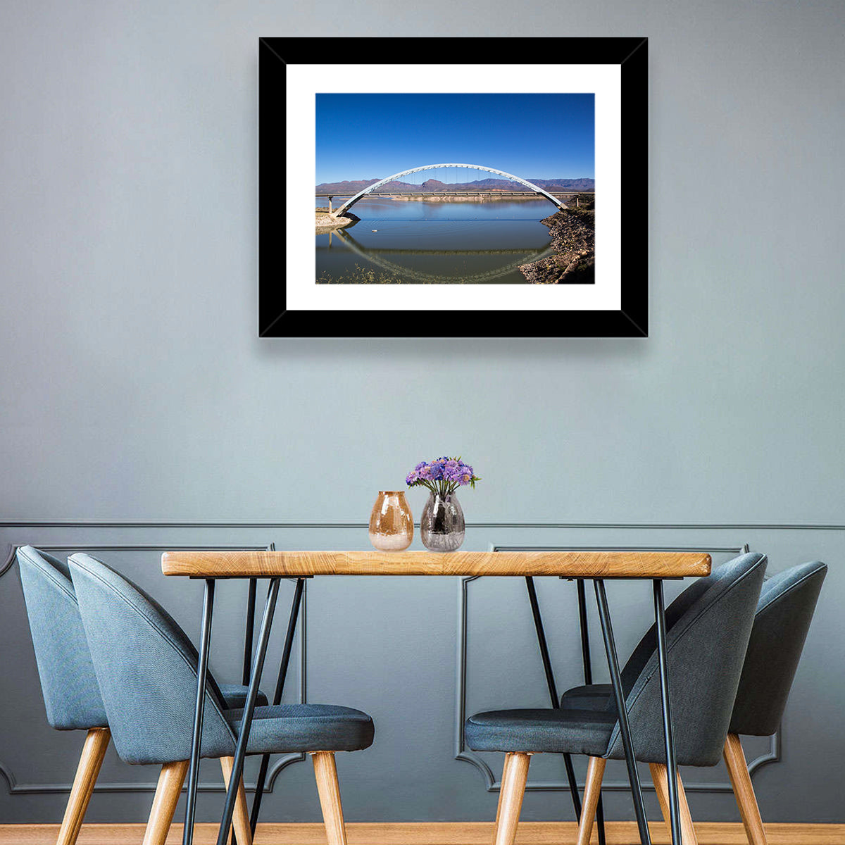 Roosevelt Lake Bridge Wall Art