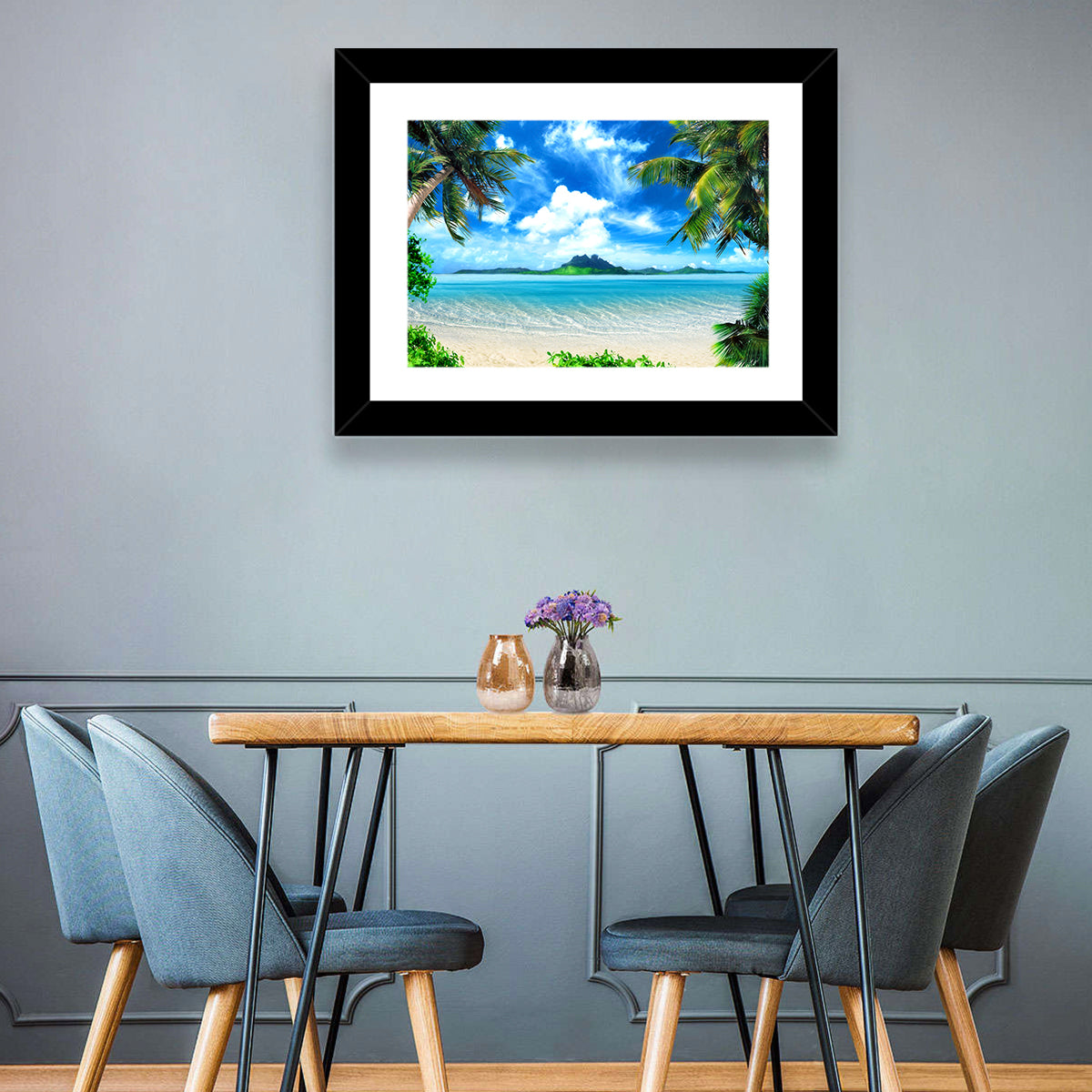 Tropical Beach Coast Wall Art