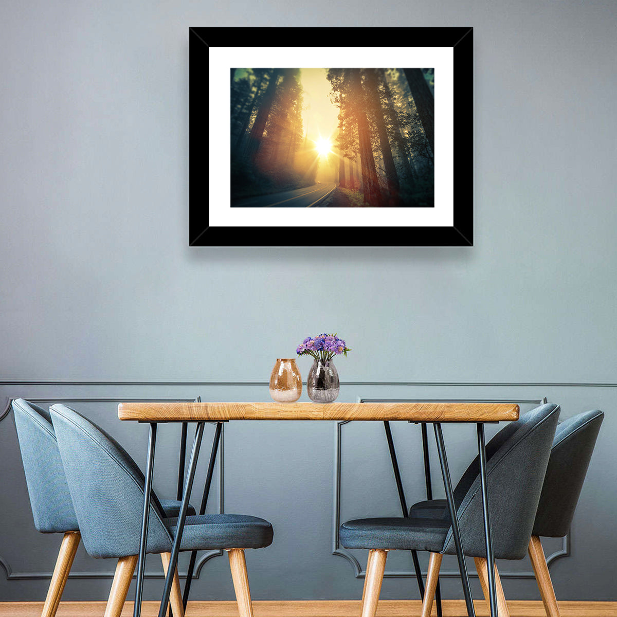 Redwood Forest Road Wall Art