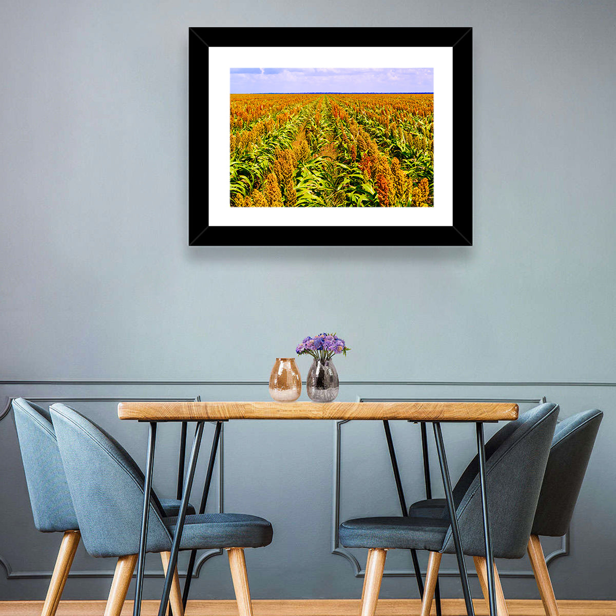 Sorghum Field Wall Art