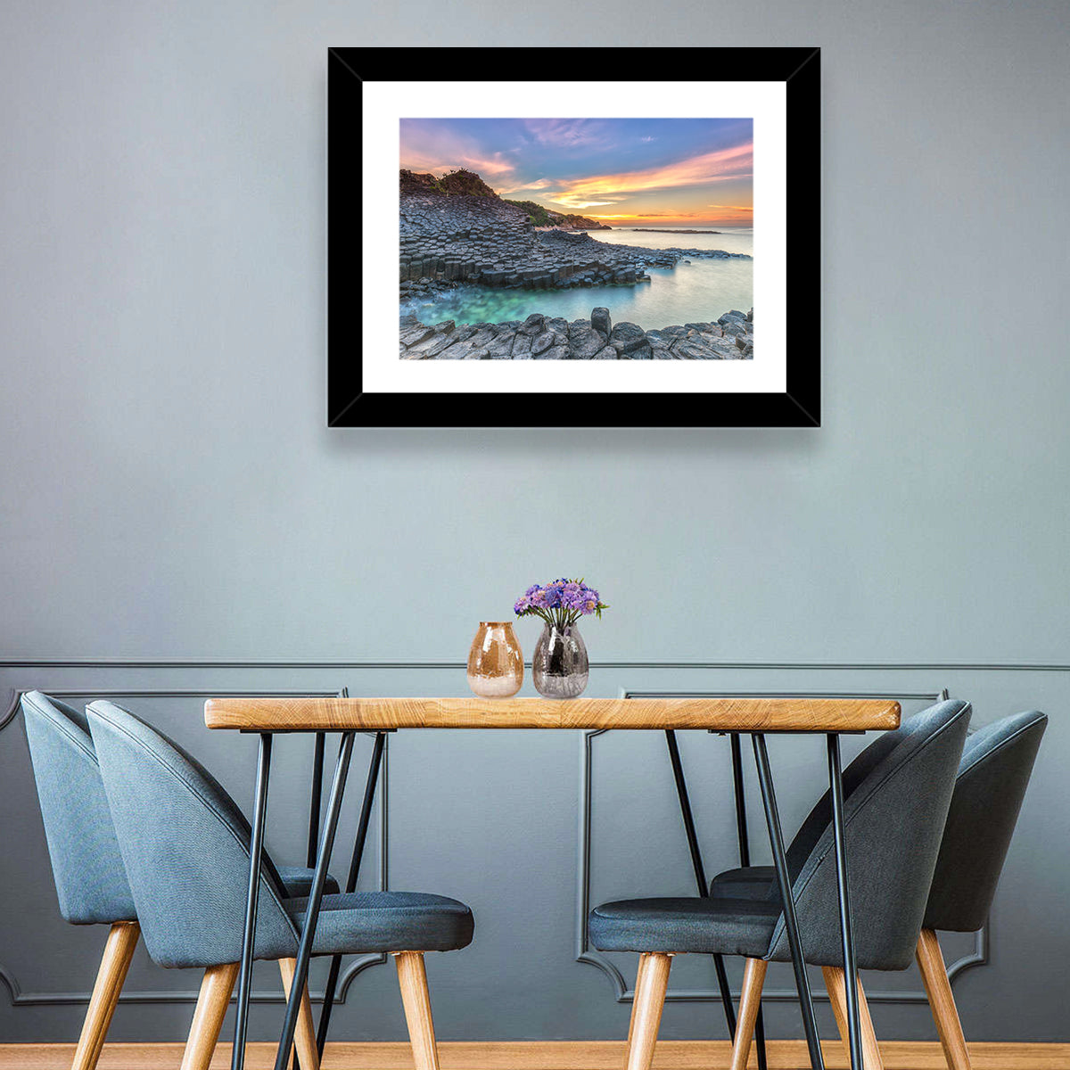 Giant Causeway Sunrise Wall Art