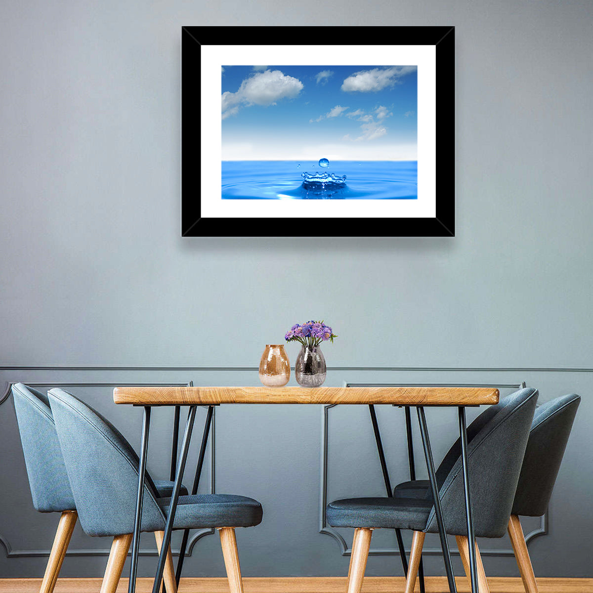 Ocean Water Drop Wall Art