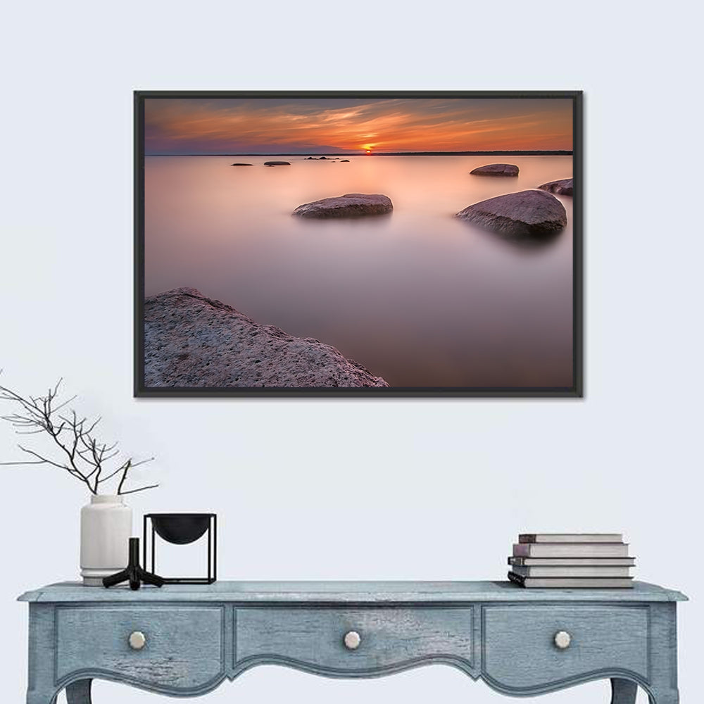 Lake Peipsi Sunset Wall Art