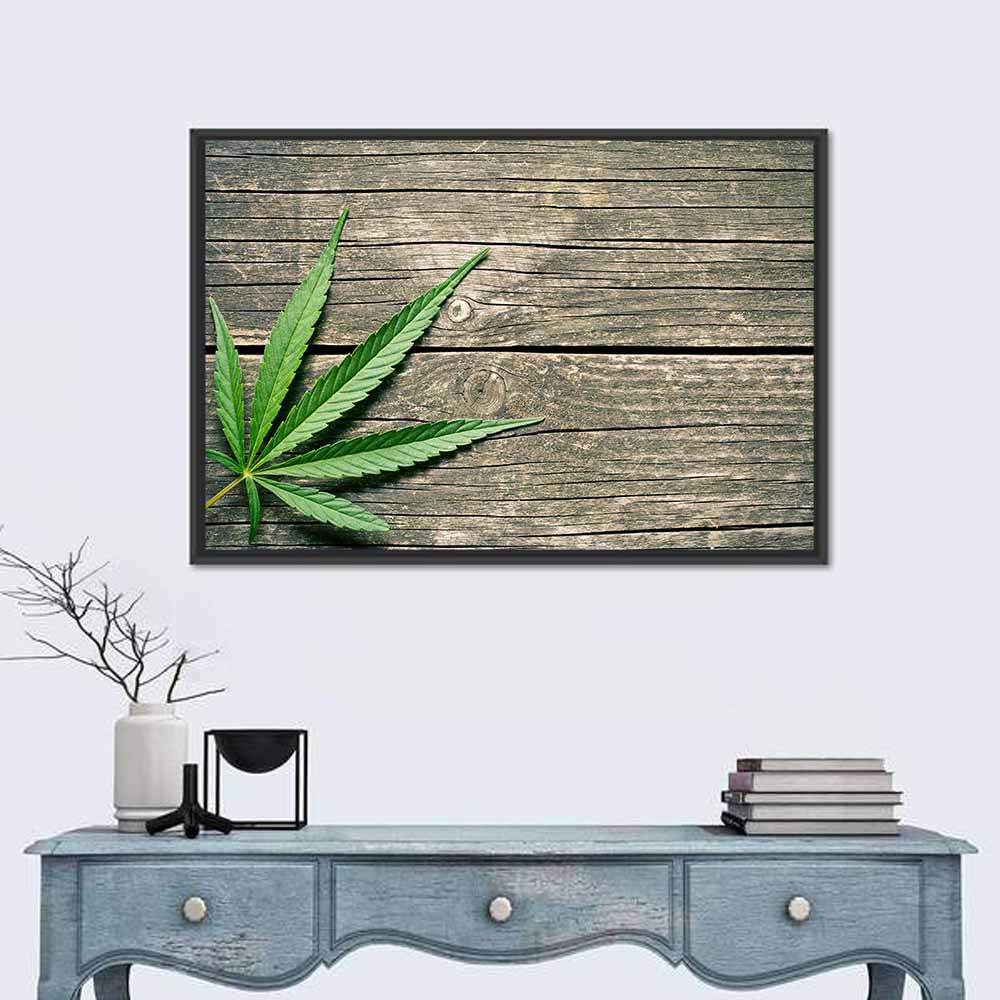Cannabis Leaf Wall Art