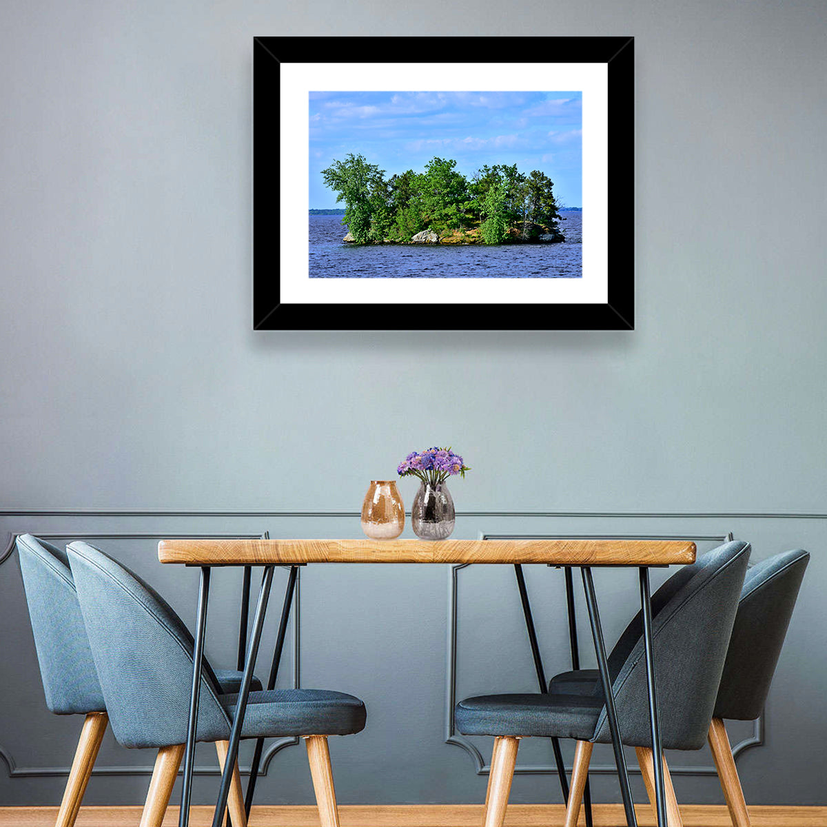 Petenwell Lake Island Wall Art