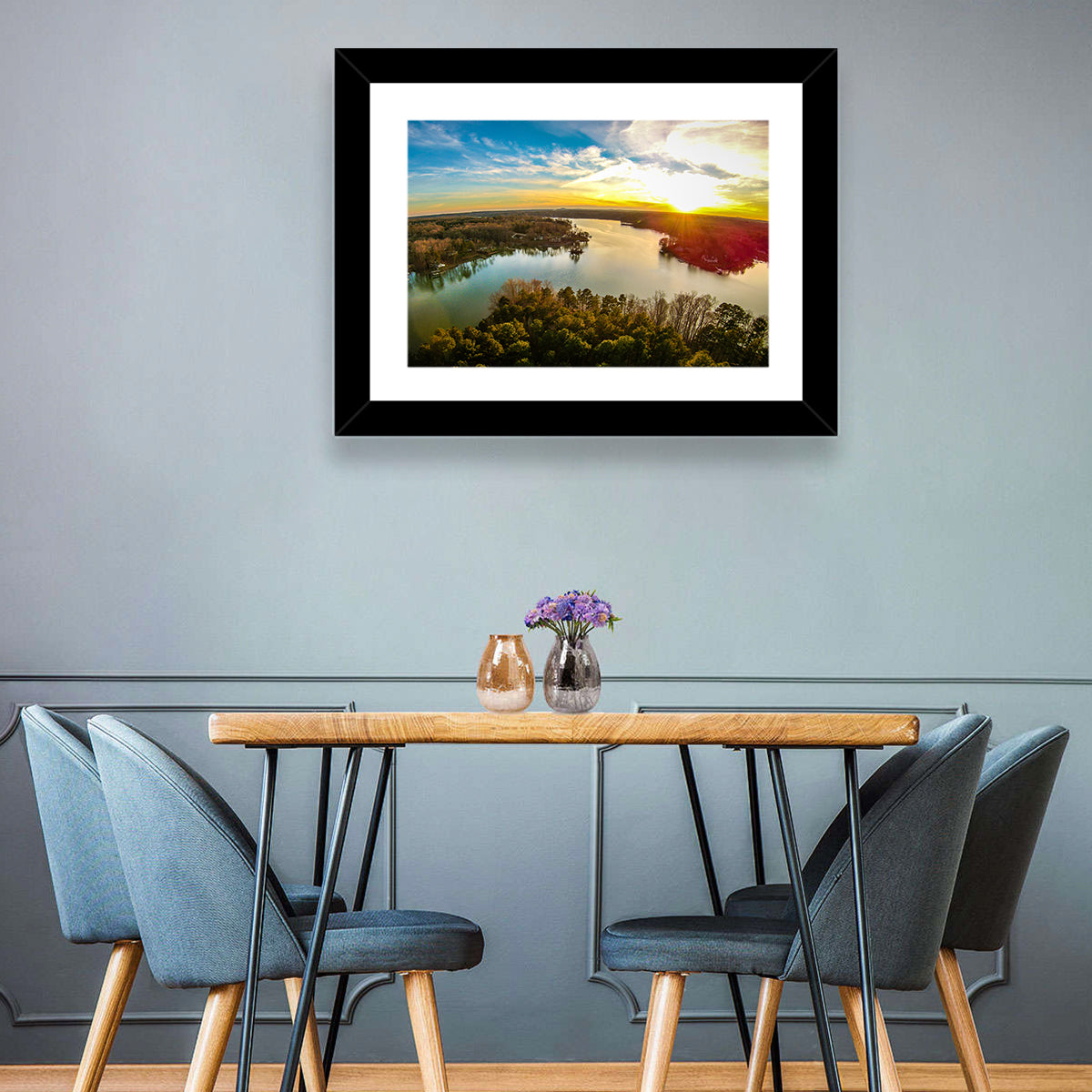 Lake Wylie Sunset Wall Art