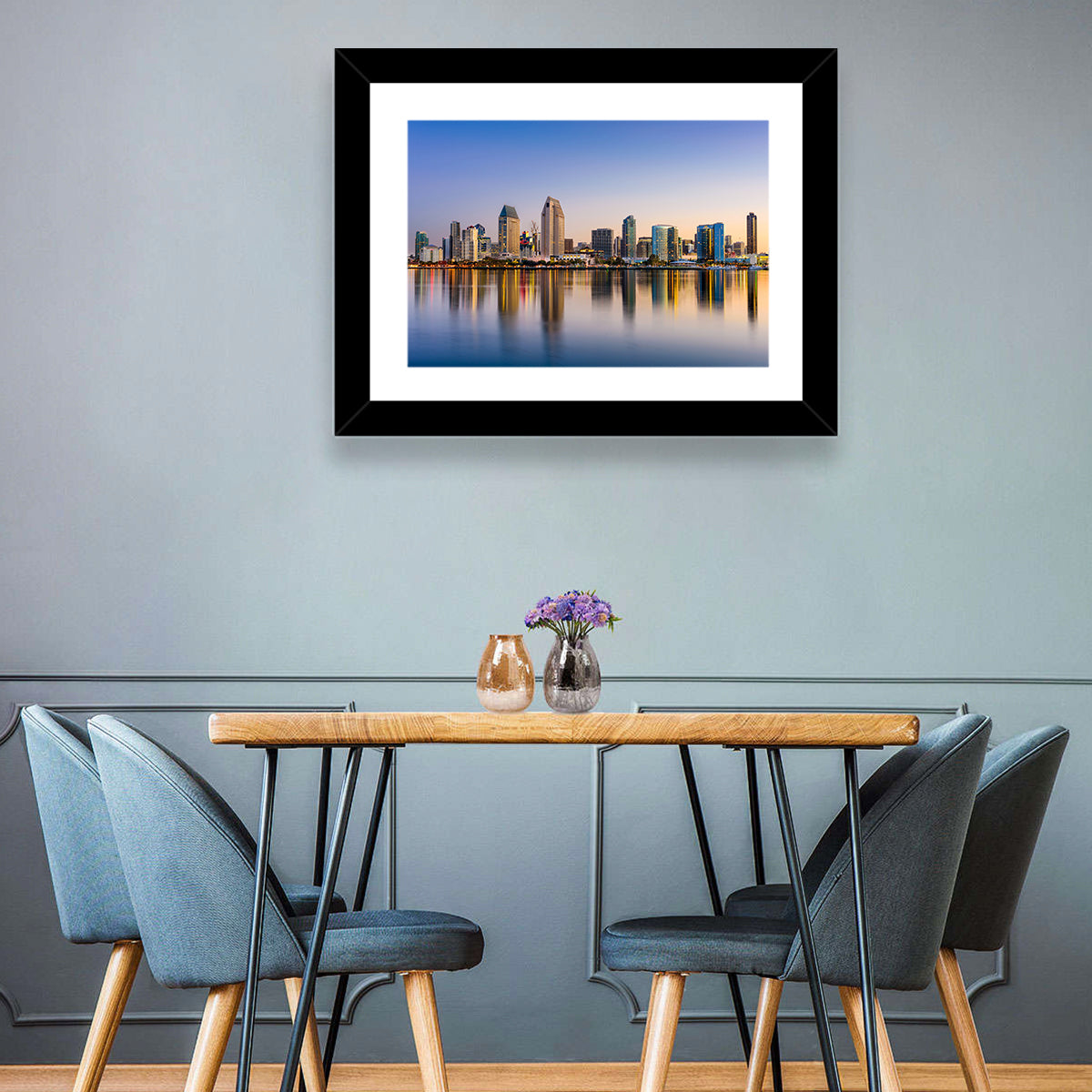 San Diego Skyline Wall Art