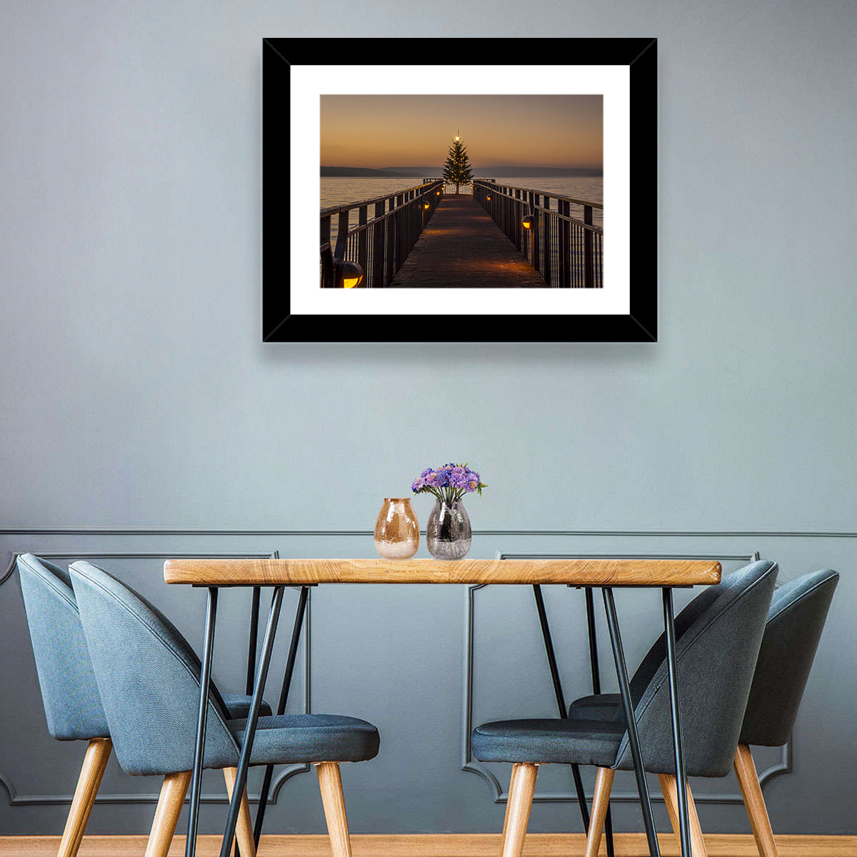 Skaneateles Lake Pier Wall Art