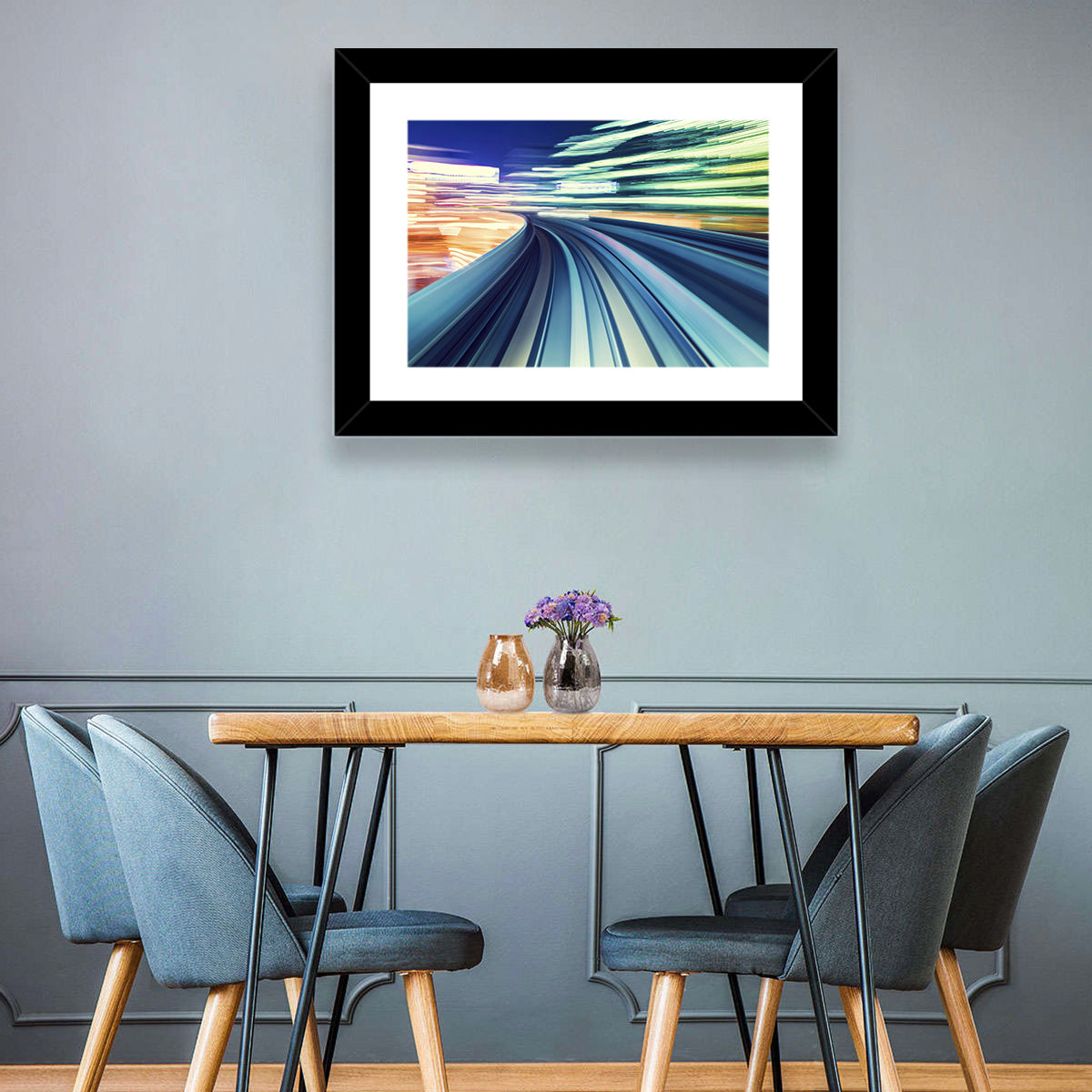 High Speed Track Wall Art