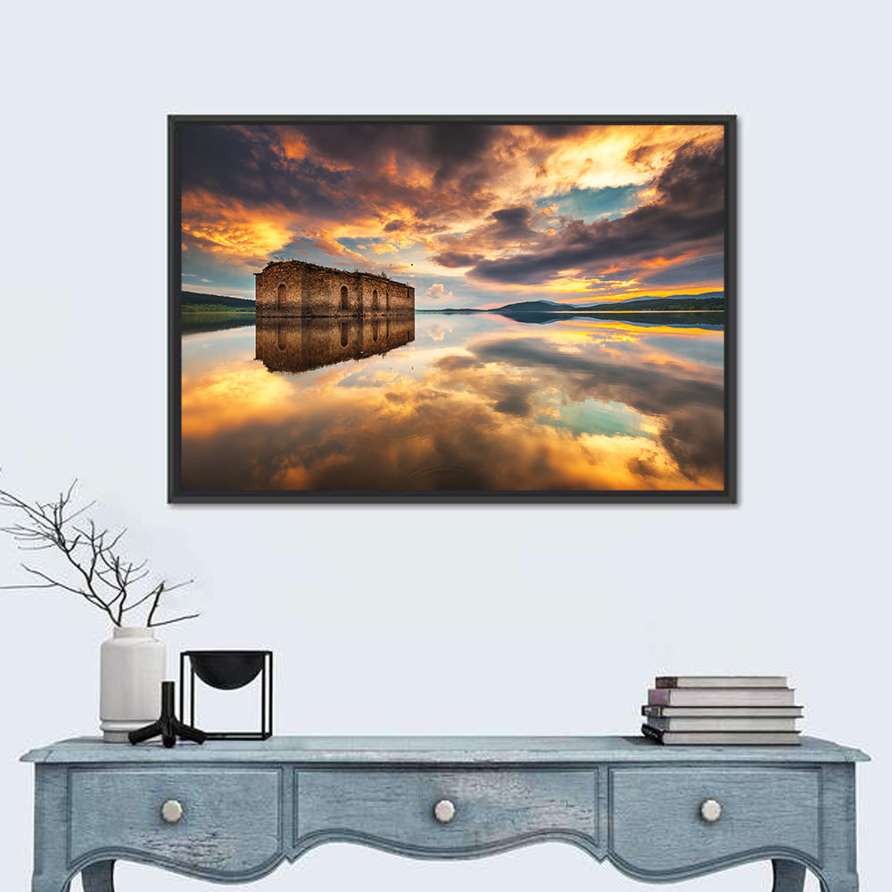 Jrebchevo Dam Church Wall Art