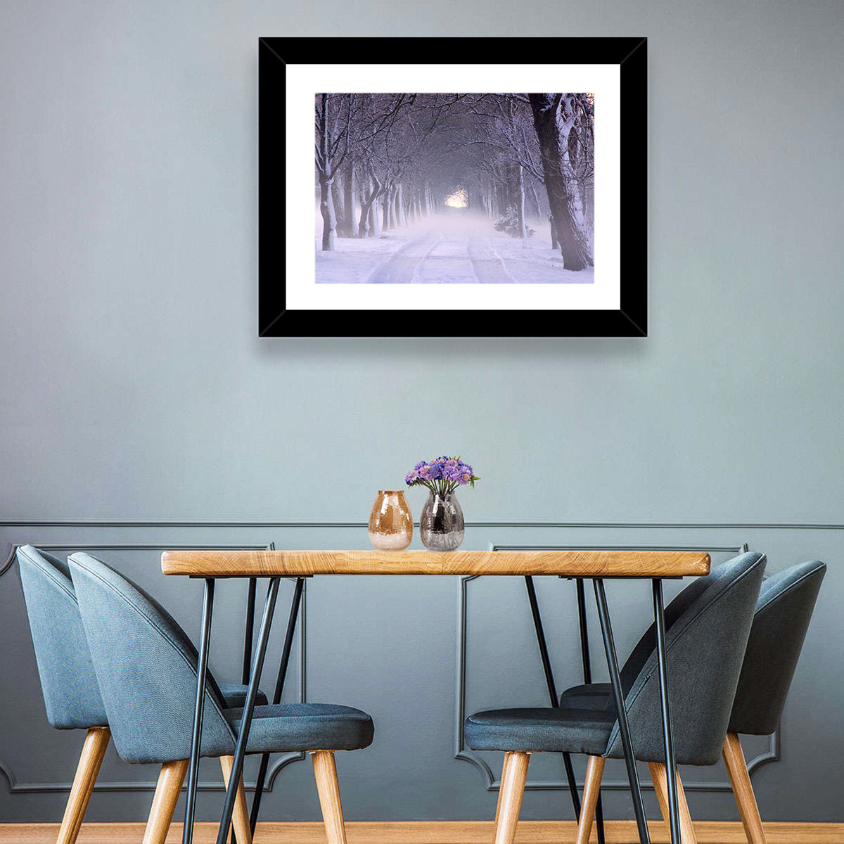 Kuressaare Park Winter Wall Art