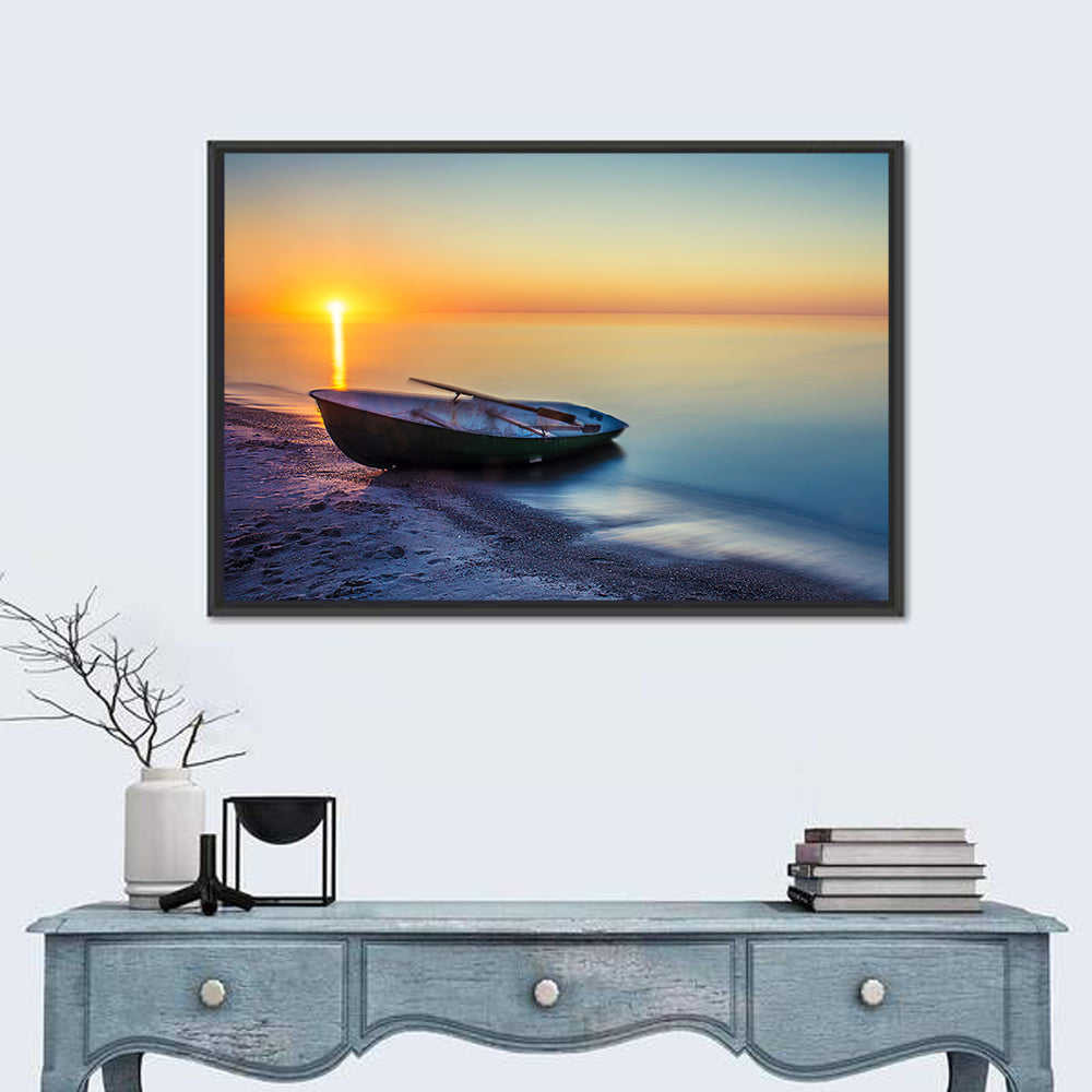 Fishing Boat & Seascape Wall Art