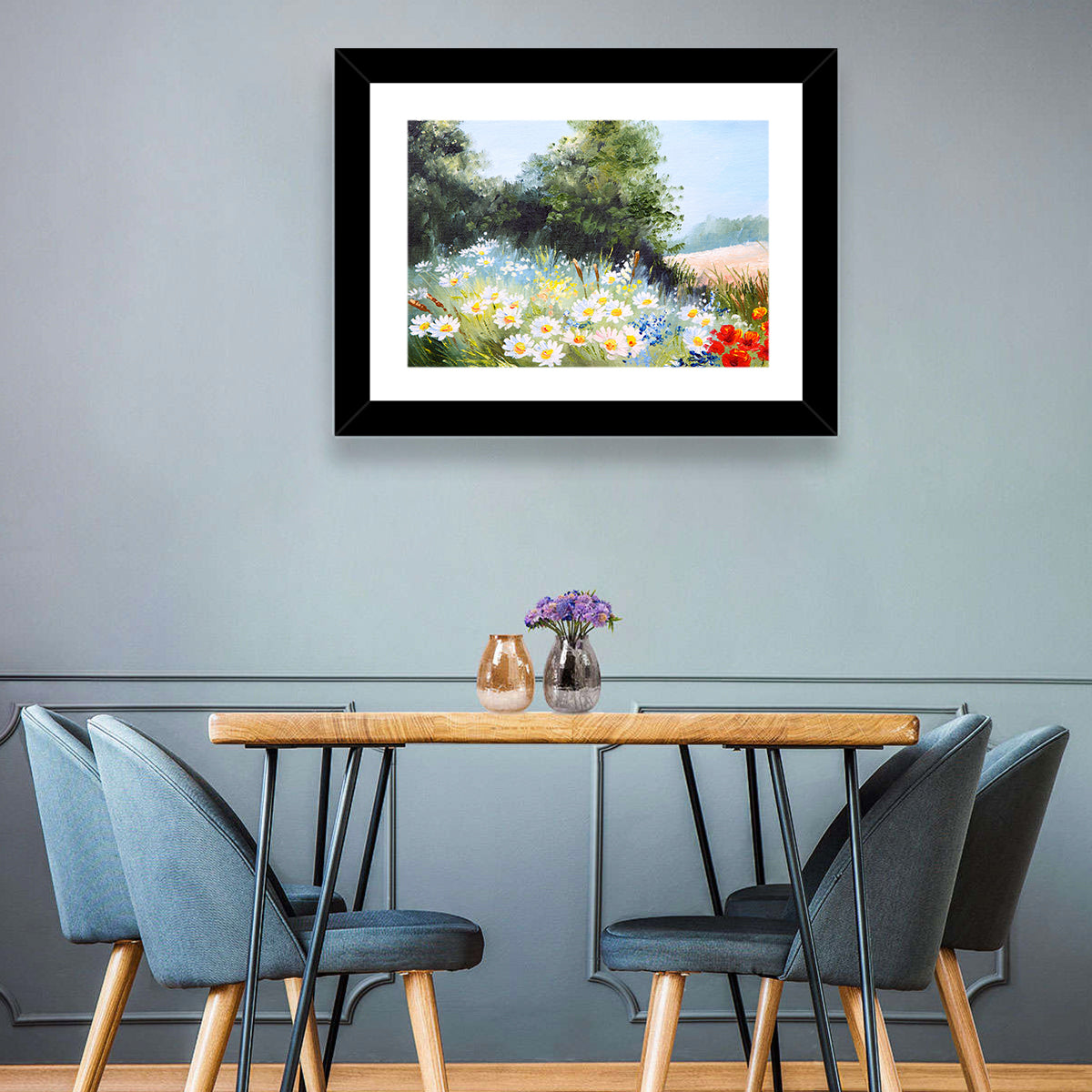 Daisies Meadow Wall Art