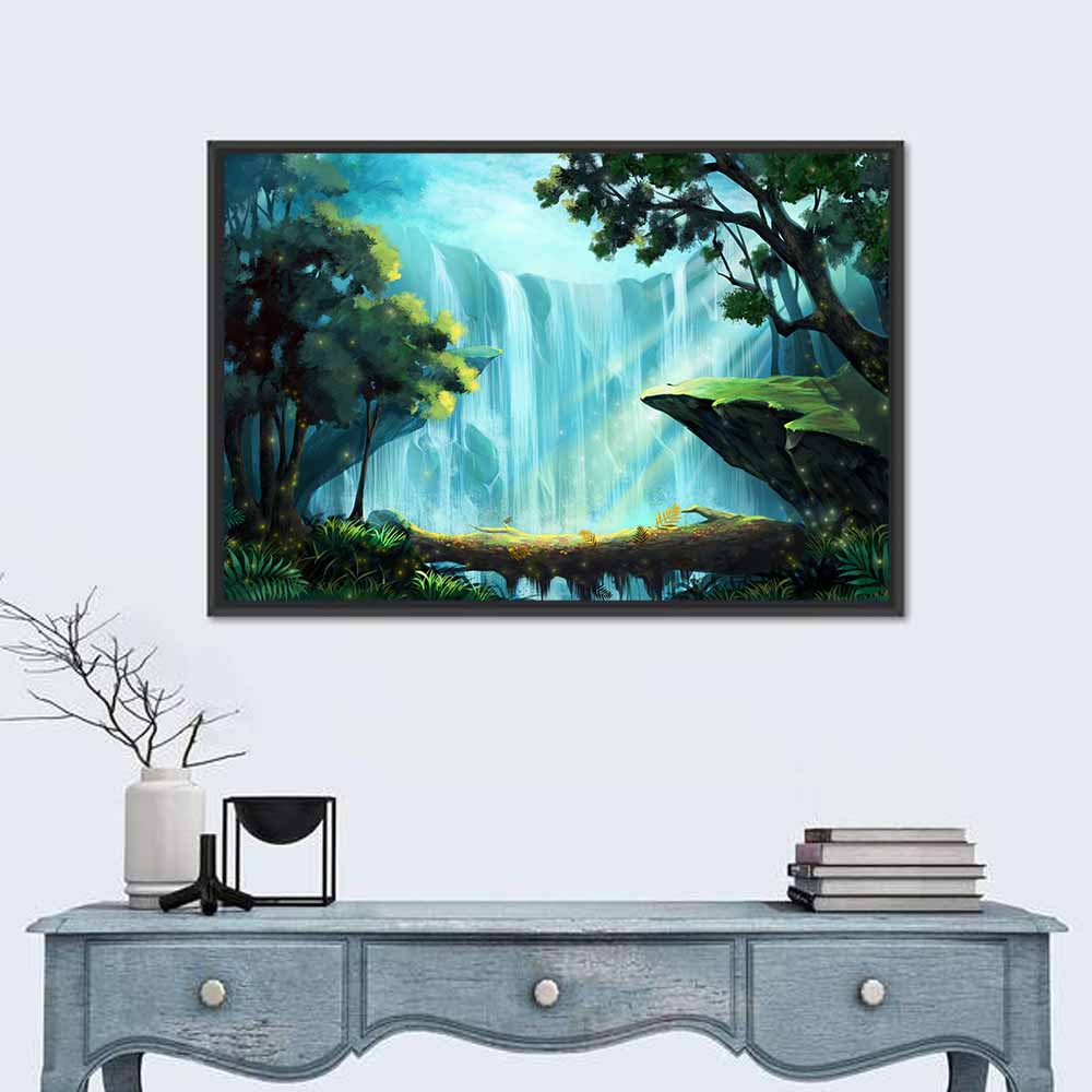 Realistic Cartoon Illustration Wall Art