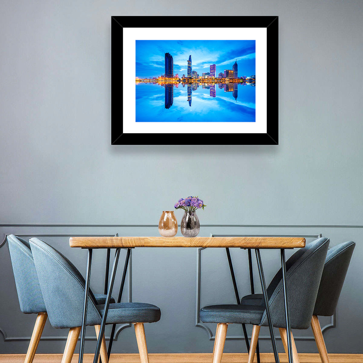 Ho Chi Minh Skyline Wall Art