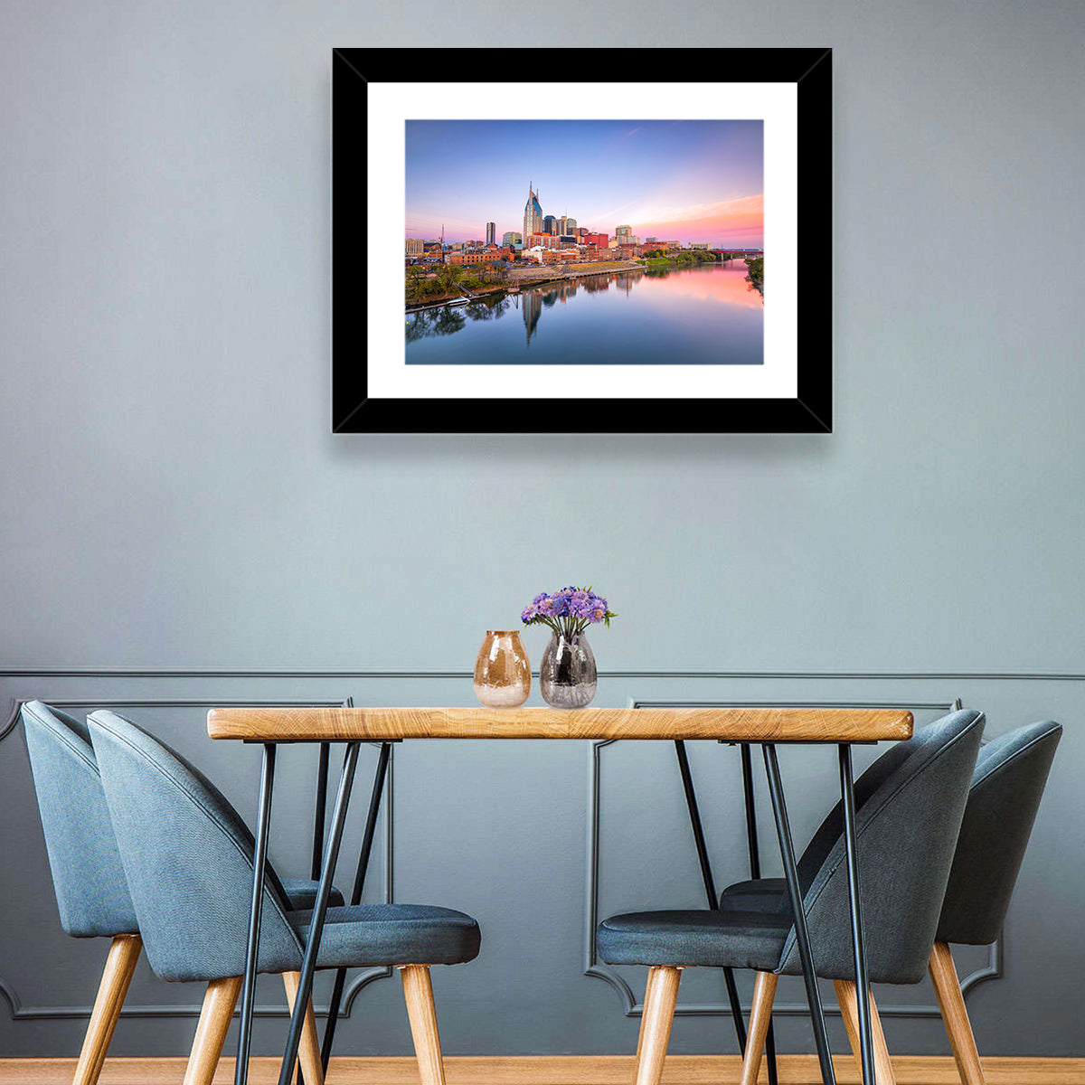 Nashville Skyline Wall Art