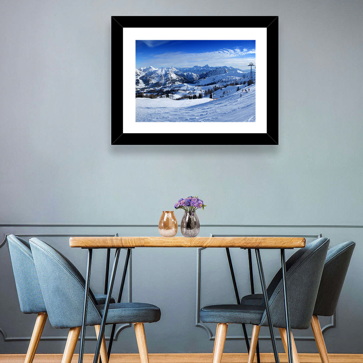 Nassfeld Ski Resort Wall Art