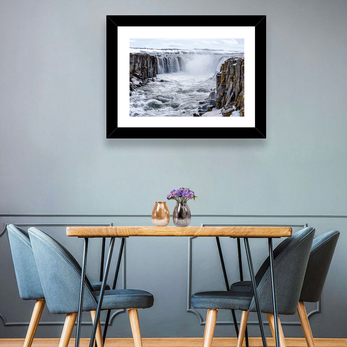 Selfoss Waterfall Wall Art