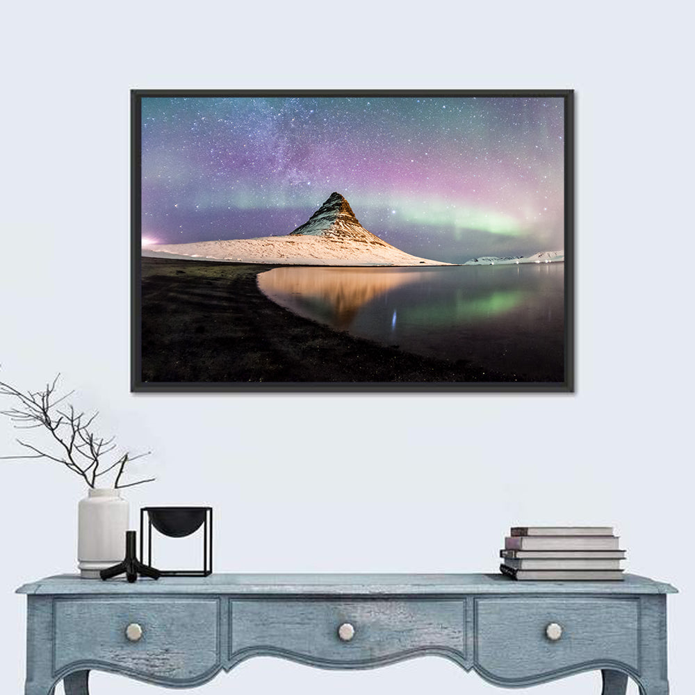Kirkjufell & Milky Way Wall Art
