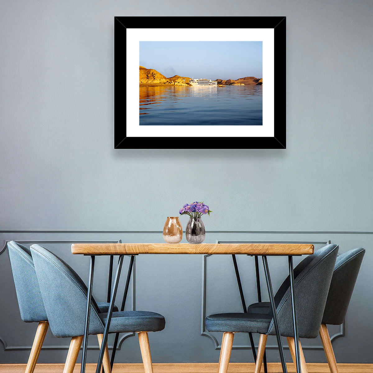 Cruise Ship in Lake Nasser Wall Art