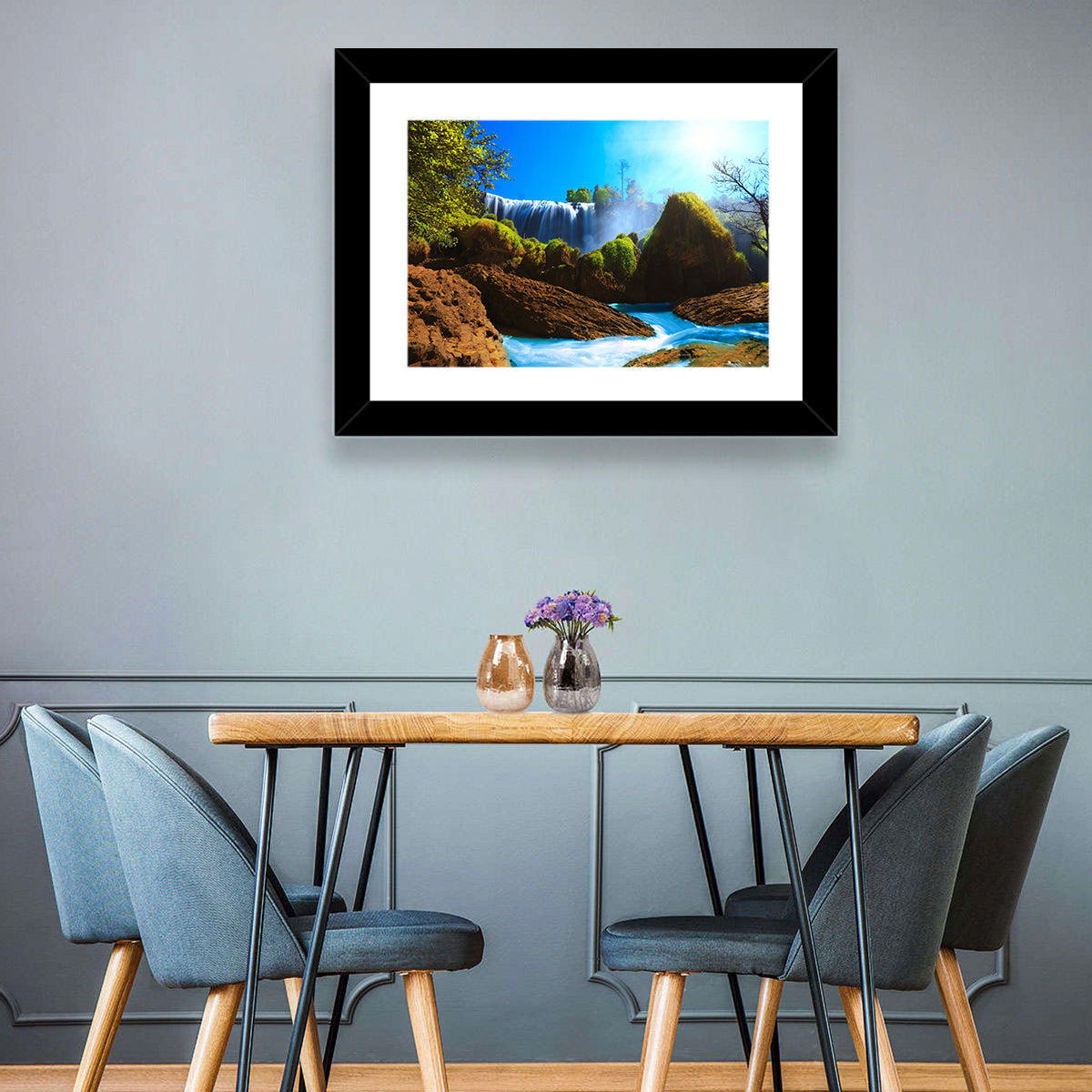 Elephant Waterfall Wall Art