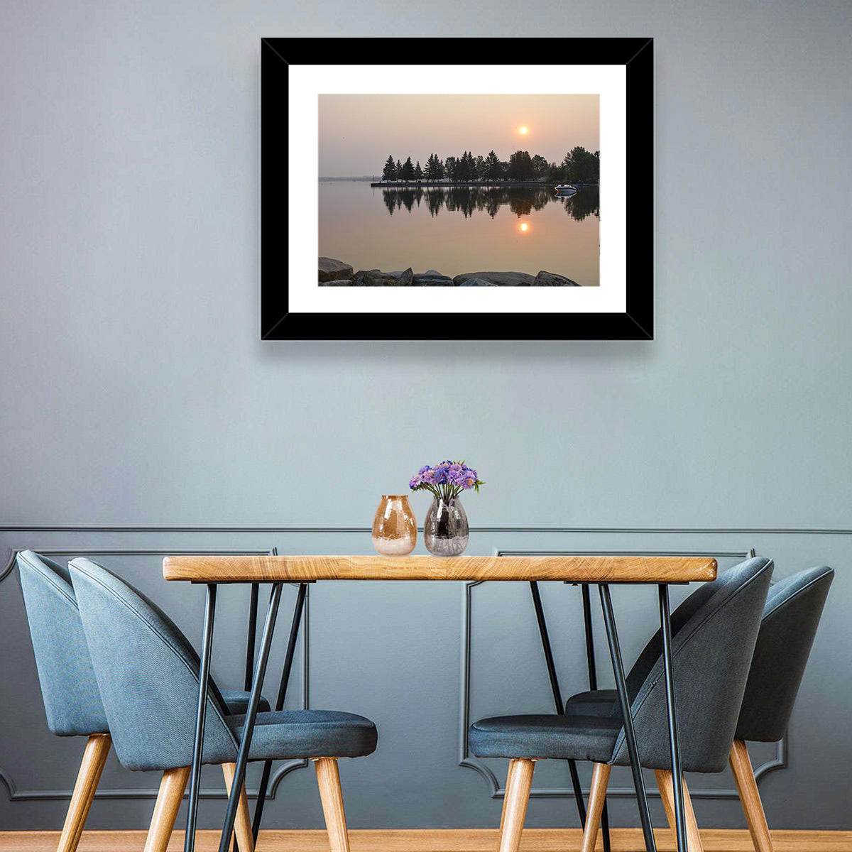 Sylvan Lake Sunset Wall Art