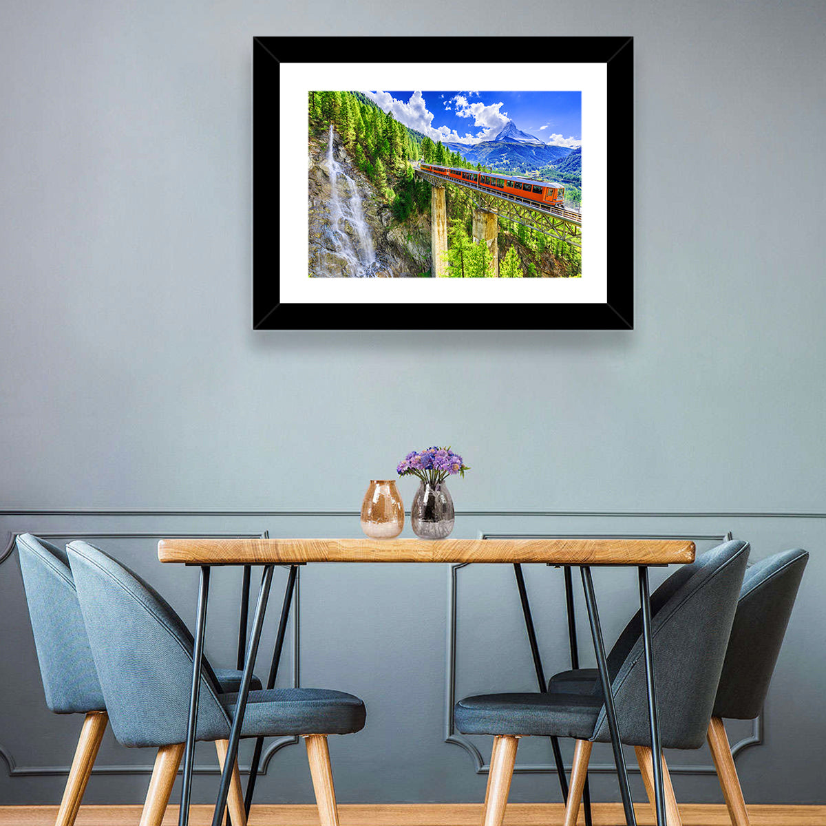 Gornergrat Tourist Train Wall Art