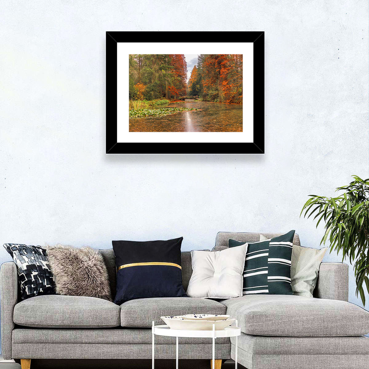 Simeria Arboretum Lake Wall Art