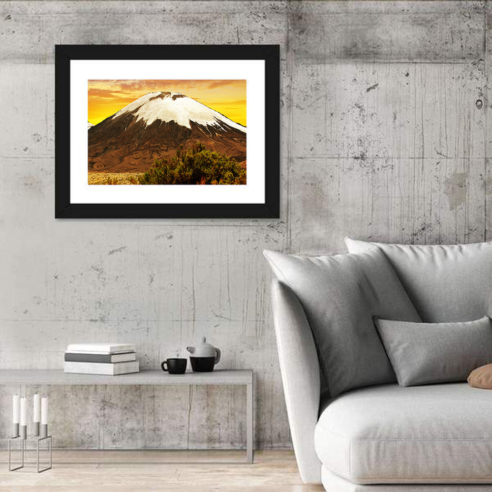 Parinacota Volcano Wall Art